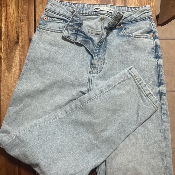 Zara Denim - Zara Faded Blue Denim Jeans